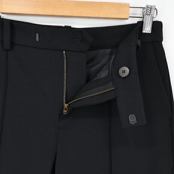 Madewell The Fairbanks Pant True Black Size 0 NWT - Picture 4 of 8